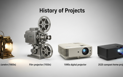 Історія проекторів: від лампових моделей до сучасних домашніх кінотеатрів